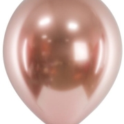 Balony 12" (30cm) efekt chromu Glossy Shine 100szt.