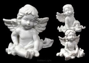 Anioł figurka z tworzywa AT1-98078KH 7cm Wybór losowy