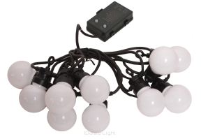 Lampki żarówki zewnętrzne i wewnętrzne Festoon Lights 10 Bulbs Multi-funkcion 4,5m 8h