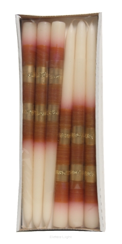Świeca Pasek brokat 29cm różne kolory 10117