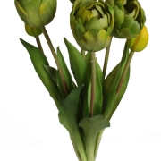 Bukiet gumowych tulipanów papuzich CV13900 45cm